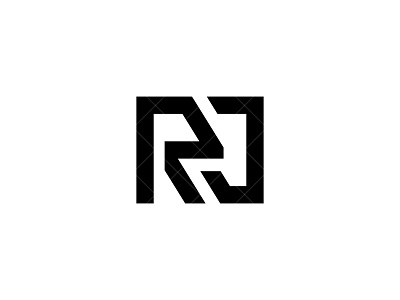 RJ logo branding creative design digital art icon identity illustration jr jr logo jr monogram logo logo design logos logotype minimalist monogram rj rj logo rj monogram typography