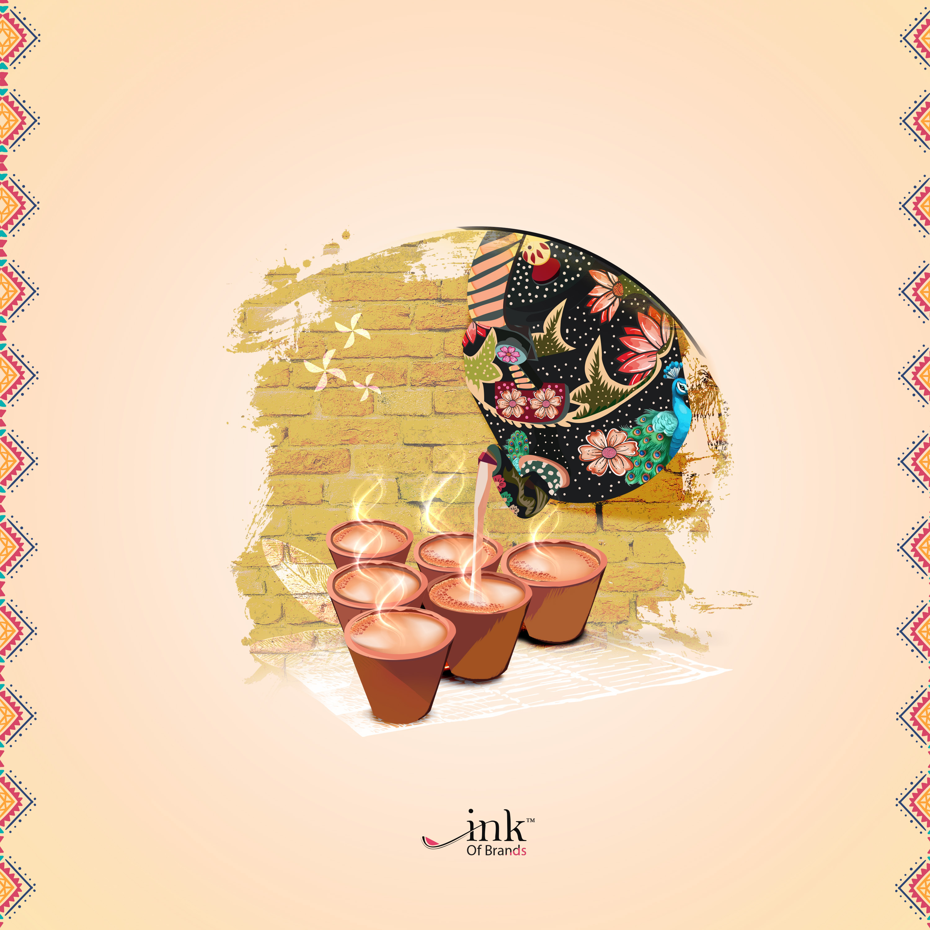 Bangla Teapot or Kettle Vector Illustration by Ink of Brands on Dribbble