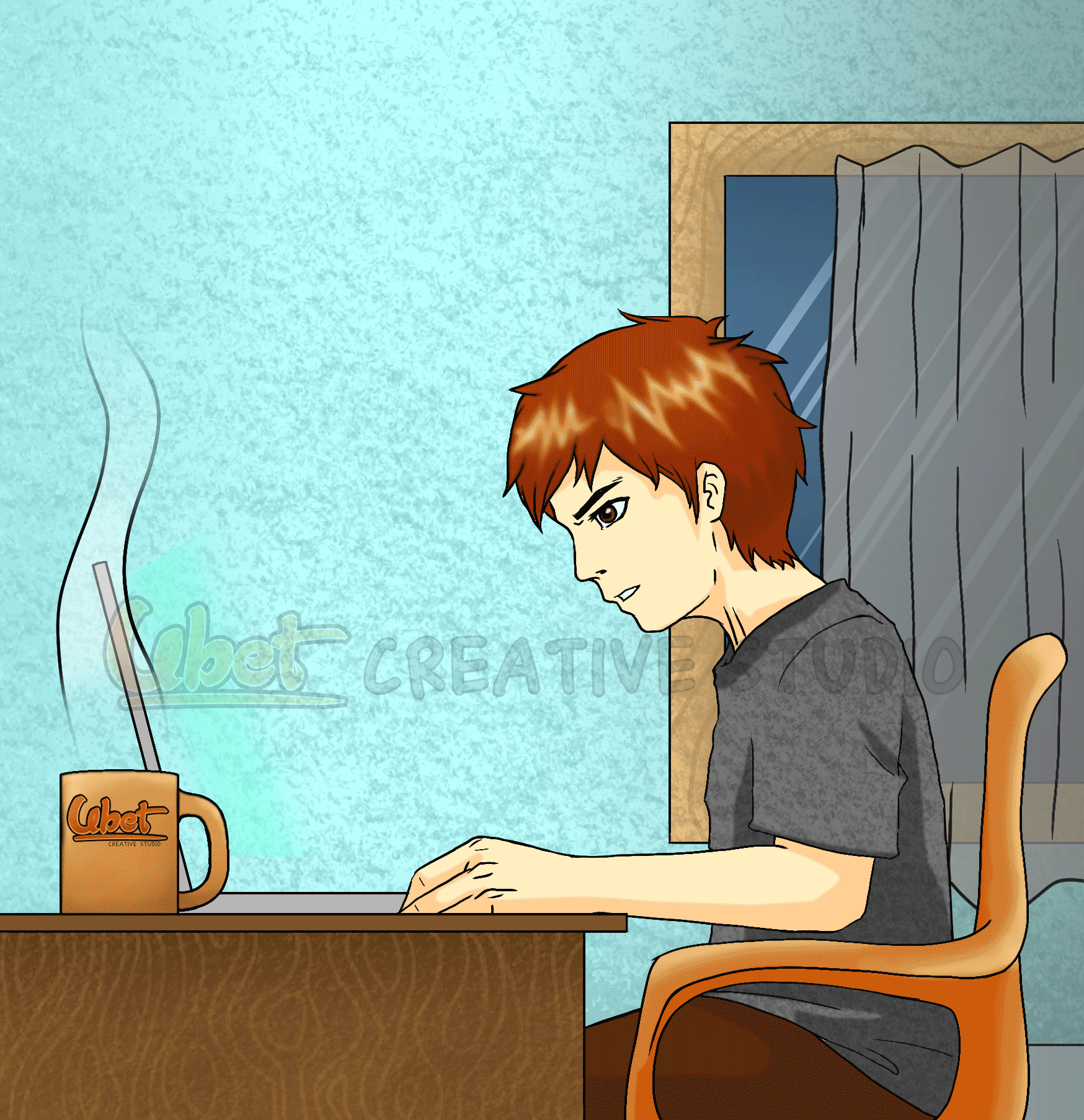 coffee animation branding graphic design motion graphics