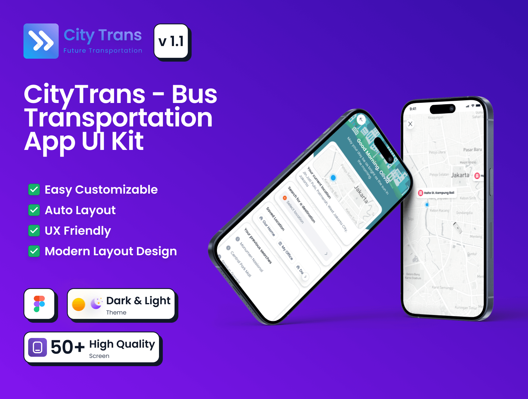 City Trans - Buses Ticket & Tracking App bus ticket bus tracking city design mobile app mobile ui kit mobile ui ux ticket app ticket mobile app trans transportation ui ui kit uiux ux