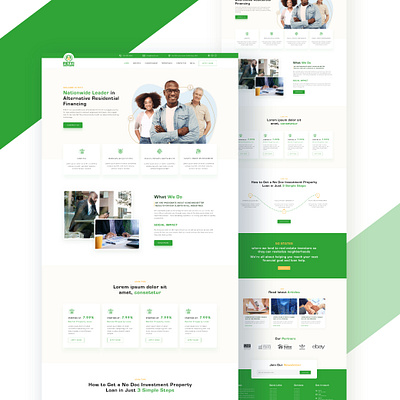 Nationwide financial opportunity branding design elementor figma illustration ui ui ux ux we website design wordpress