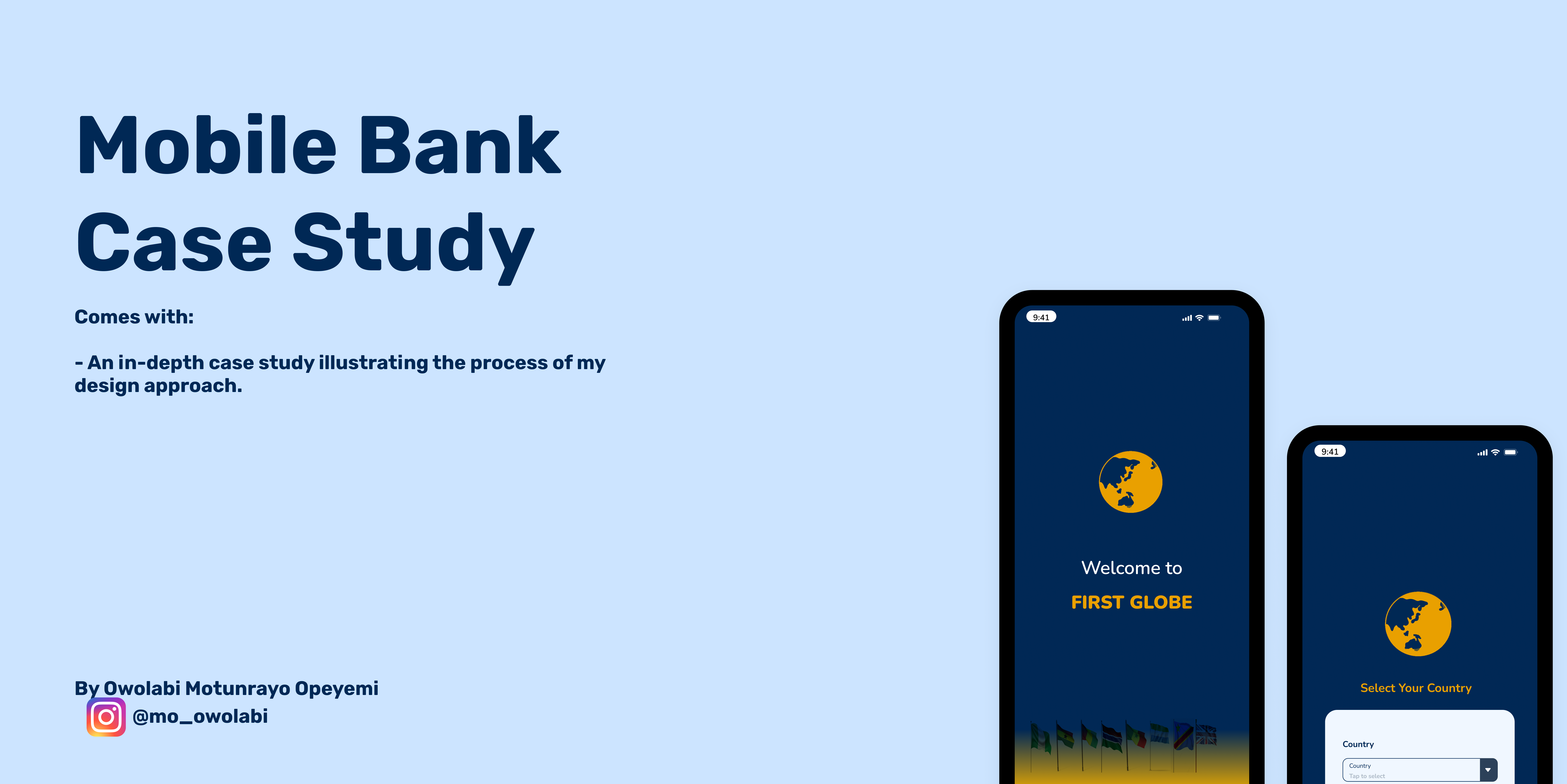 First Globe Case Study app branding design ui ux