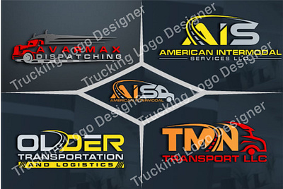 Trucking Logo. Trucking Company Logo Design. Premium Logo Vector 3d animation graphic design logo modern logo motion graphics ui