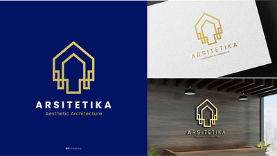 Property Business logo - ARSITETIKA branding business logo design logo graphic design logo logo brand logo unique property logo