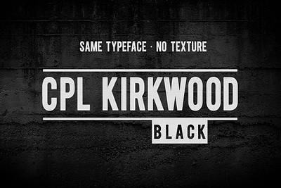 CPL KIRKWOOD SANS FONT all caps compressed condensed cpl kirkwood sans font display display sans serif distressed grotesque grunge grungy headline industrial italics letterpress modern narrow textured thin vintage weathered