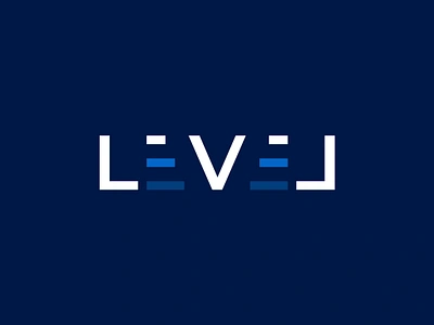 Level Up Logo achievement advancement ascend climb development elevation evolve gradual growth improvement level logo progress rise staircase stairs steps success typography upward