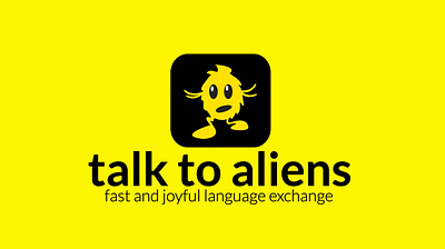 Language exchange app promo desktop