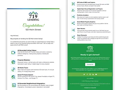 719 Lending Congratulations Email Design design email email design email newsletter email template html html email html email template html newsletter newsletter real estate realtor responsive