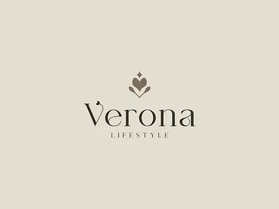Verona | Lifestyle Branding Logo boho logo boutique logo branding 2024 fashion logo floral logo lifestyle lifestyle branding logo 2024 luxurious logo luxury minimal branding minimal flower minimal logo