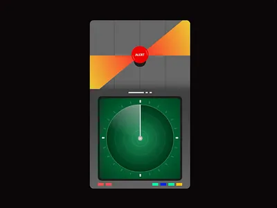 Radar alert animation figma prototyping radar