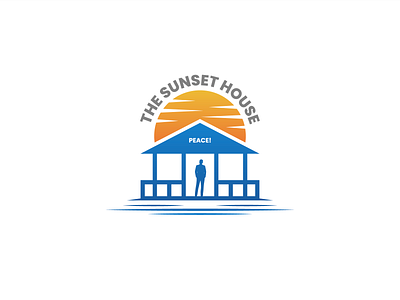 The Sunset House - Logo Design branding graphic design logo