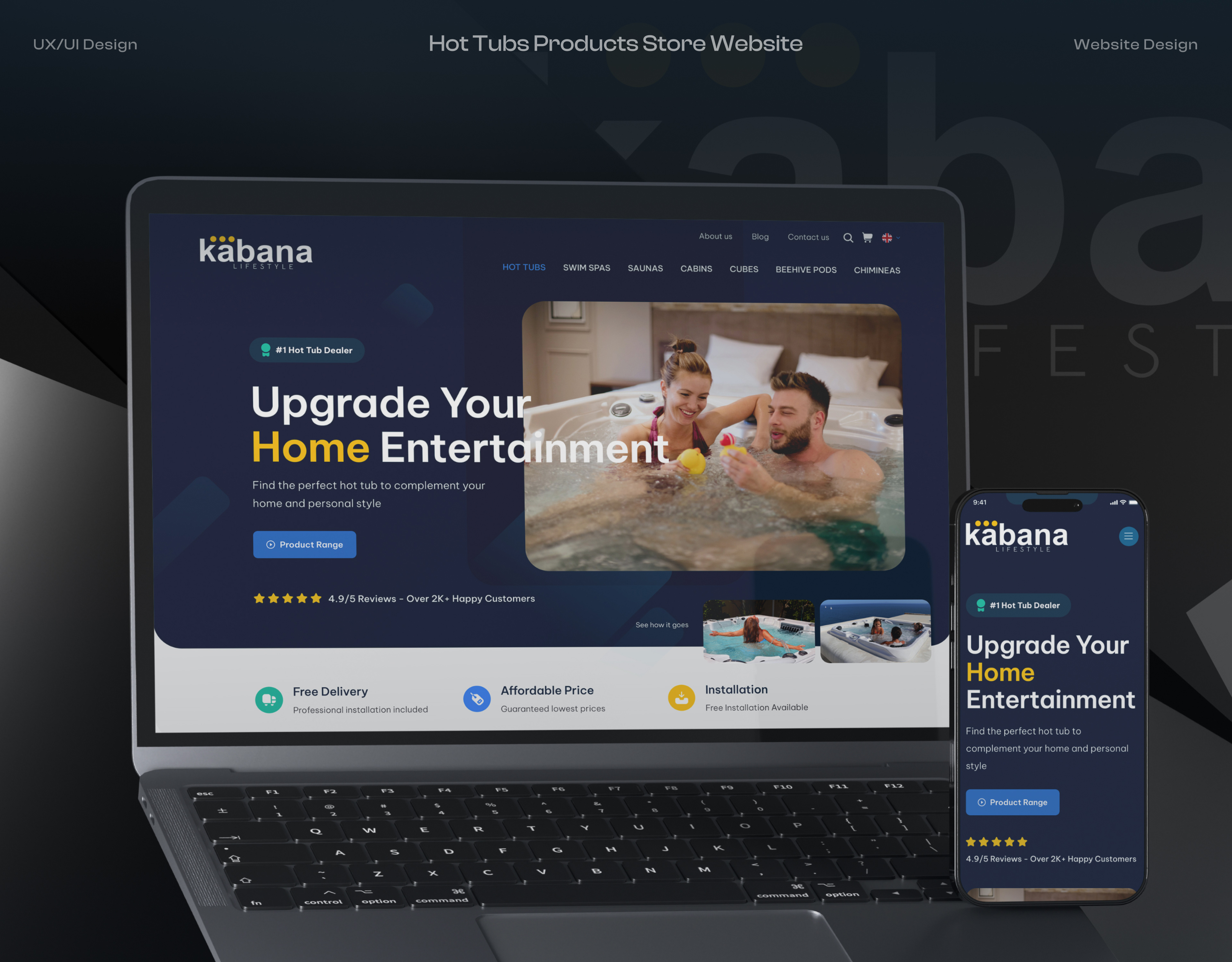 Hot Tubs Products Store Website Case Study agency website ecommerce website homepage design hot tub landing page hot tub store hot tubs products hot tubs website jewelry website living products online shop online store website outdoor living products outdoor products products mobile app products store website sauna swim spa sauna website shopify website shopping online website ui ux design