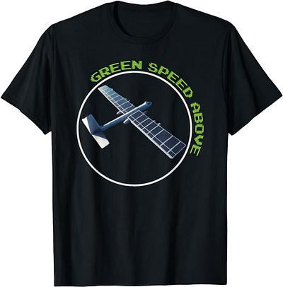 Renewable Energy - Solar Power Plane Gift T-Shirt eco friendly graphic design green energy hydro pwer renewable energy solar power typography design typography tee wind power