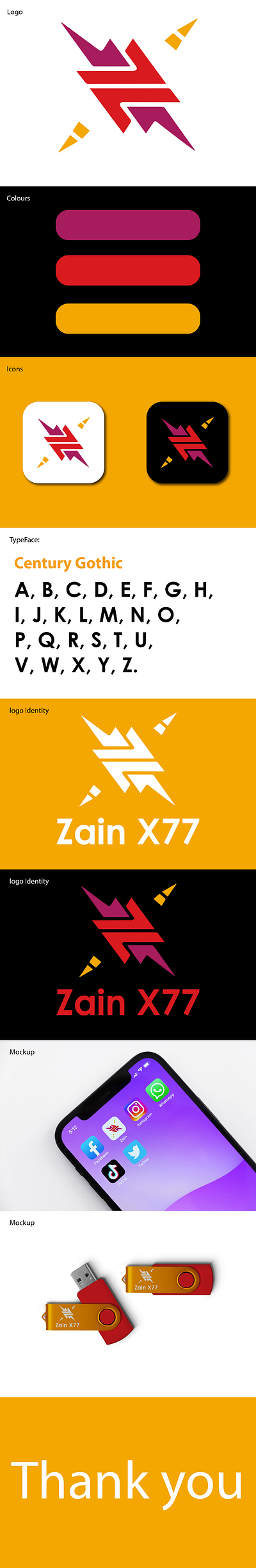 Logo Design - Zain Logo Design branding graphic design logo ui zain identity.