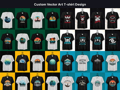 Custom Concept Vector T-shirt Design adventure apparel clothing concept art design design agency fashion graphic design illustration legoonpixel print t shirt design tee uk usa vector