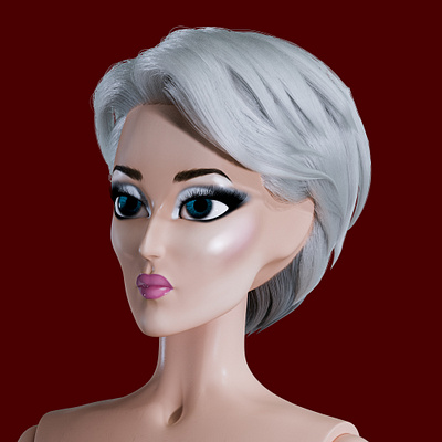 Doll Miranda - 3 3d 3d art 3d design 3d illustration 3d modeling 3d project 3dmodeling blender character character modeling design doll nft render