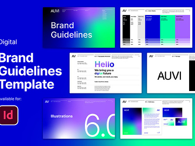 Absolute Brand Guidelines Template absolute brand guidelines brand brand guide template brand identity brand style guide brand template brandidentity branding style guide digital brand guidelines guide guidebook guidelines modern design visual brand guide
