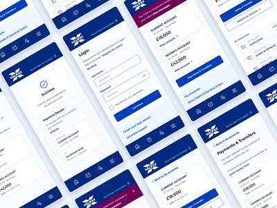 Halifax Bank - Mobile Redesign app design banking app case study finance finance app fintech mobile mobile app mobile design mobile first ui ui design ux ux design web design