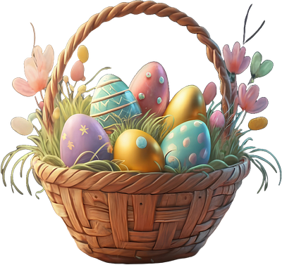 Easter Egg Basket 3d abstract art aesthetic aesthetic print aesthetic printable aesthetic wall art animation artist branding design graphic design illustration logo motion graphics ui