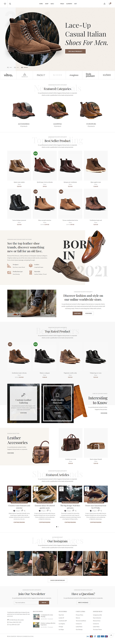 Shoe Store eCommerce Website ecommerce website shoe store