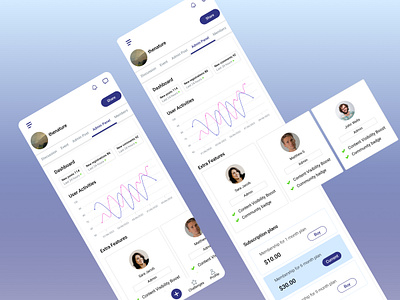 Admin dashboard for social media admin admindashboard analytics app application dashboard datavisualization design mobile mobileapp mobiledesign ui uiux userexperience ux