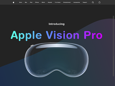 Apple Vision Pro ui uiux uiuxdesign user experience user interface ux
