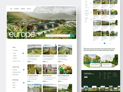 Zorotin - List of Destination Sites design destination destination web landing page list destination travel travel web travel website traveller travelling ui ui kit villa web website