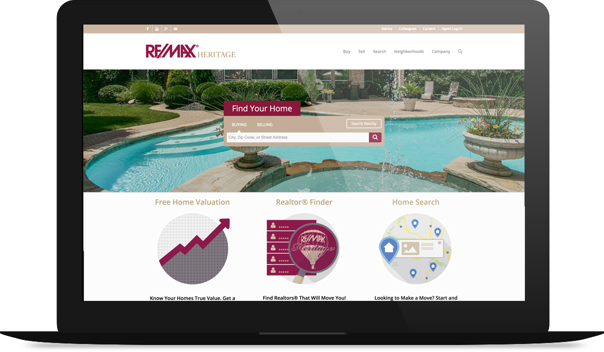 REMAX Heritage Branding Design by Matthew Nystrom on Dribbble