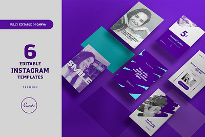 Instagram Canva Template - Dentist canva canva instagram canva instagram post canva template dentist dentist post dentist template instagram canva instagram template social media template socialmedia