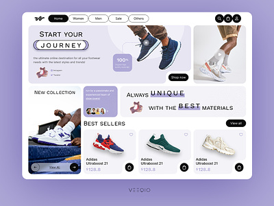 E-commerce Design bento bento grid bento website e commerce hire ui ux hire ui ux designer online shopping online store shoe website shoes ui ui ux ux web design webdesign website