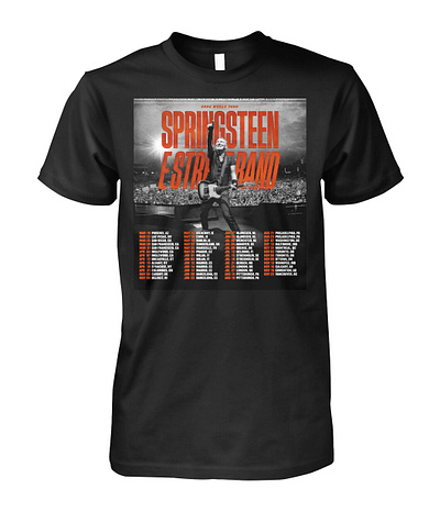 Bruce Springsteen and The E Street Band 2024 World Tour Shirt