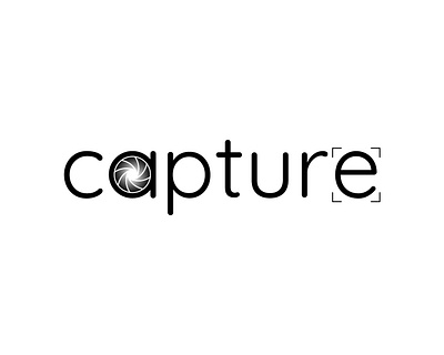 capture / Photographer Logo branding dailylogochallenge design graphic design logo typography vector