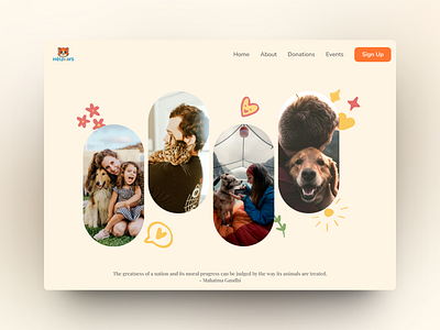 Crowdfunding Website Landing Page UI #DailyUI Day 32 design figma graphic design ui uiux ux web design