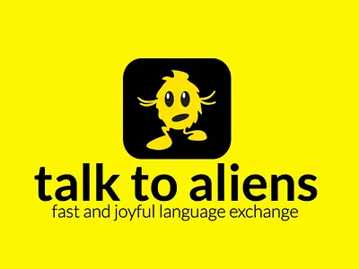Language exchange app - UI/UX application branding full app design language exchange logo mobile promo ui ux