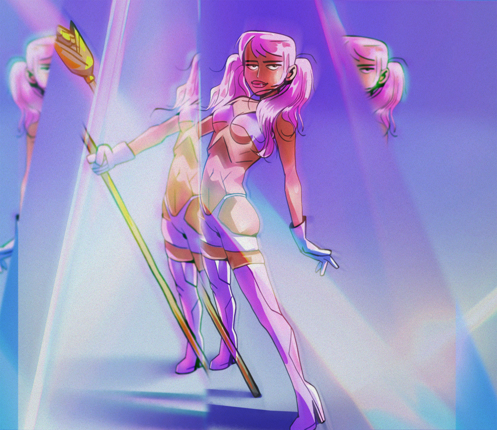 queen of the fields illustration