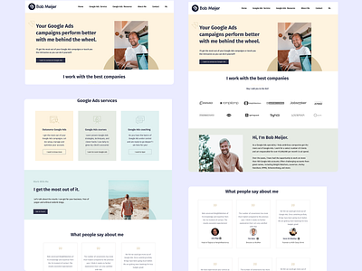 Landing Page Design design landing page ui ux