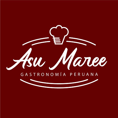 Identidad Visual - Asu Maree branding gastronomy graphic design logo