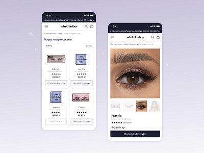 🛍️ Product listing, product page design ecommerce mobile product listing product page products ui