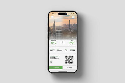 Flight Booking App - ticket booking software ✈️ app booking app desegin design flight graphic design software ticket travel ui ui design ux