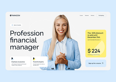 FinanceM design ui web web design