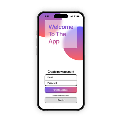 Sign Up Page design sign up page ui