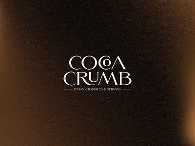 Cocoa Crumb, a Luxury Chocolate Cafe badge brand design brand identity brand identity design branding cafe cafe logo design food food logo illustration logo design logo designer ui