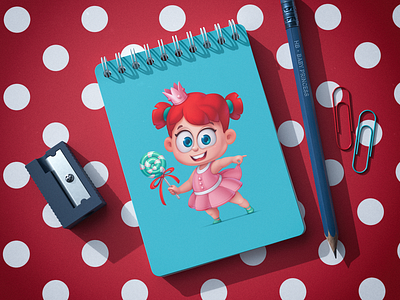 Baby Princess baby character design girl illustration princess vector
