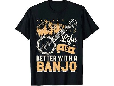 Cool Banjo Design Bluegrass Banjo Player T Shirt bluegrass banjo player t shirt graphic t shirt