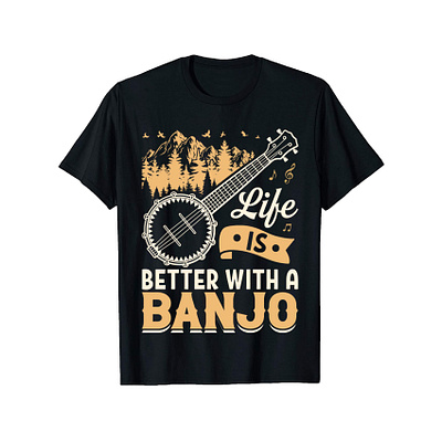 Cool Banjo Design Bluegrass Banjo Player T Shirt bluegrass banjo player t shirt graphic t shirt