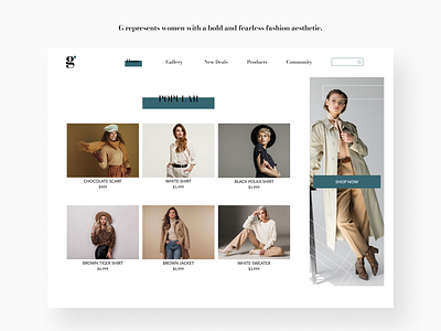 Fashion Landing Page Hero Section cloth design dress fashion green grey gucci hair landing page logo product design scarf shoe style suit ui uiux ux versace woman