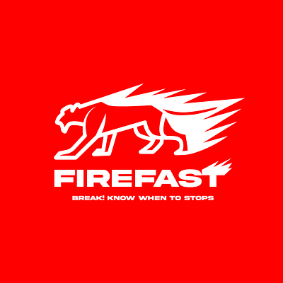 FIREFAST LOGO brand branding logo ui