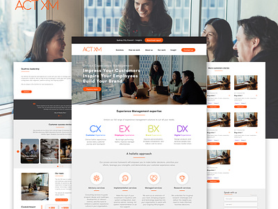 ACT XM | Website Design | Insil