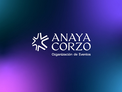 Anaya Corzo - Organización de Eventos anayacorzoeventos cesarsalazardiseñador diseñadorgraficochiapas eventslogo logochiapas logodesign