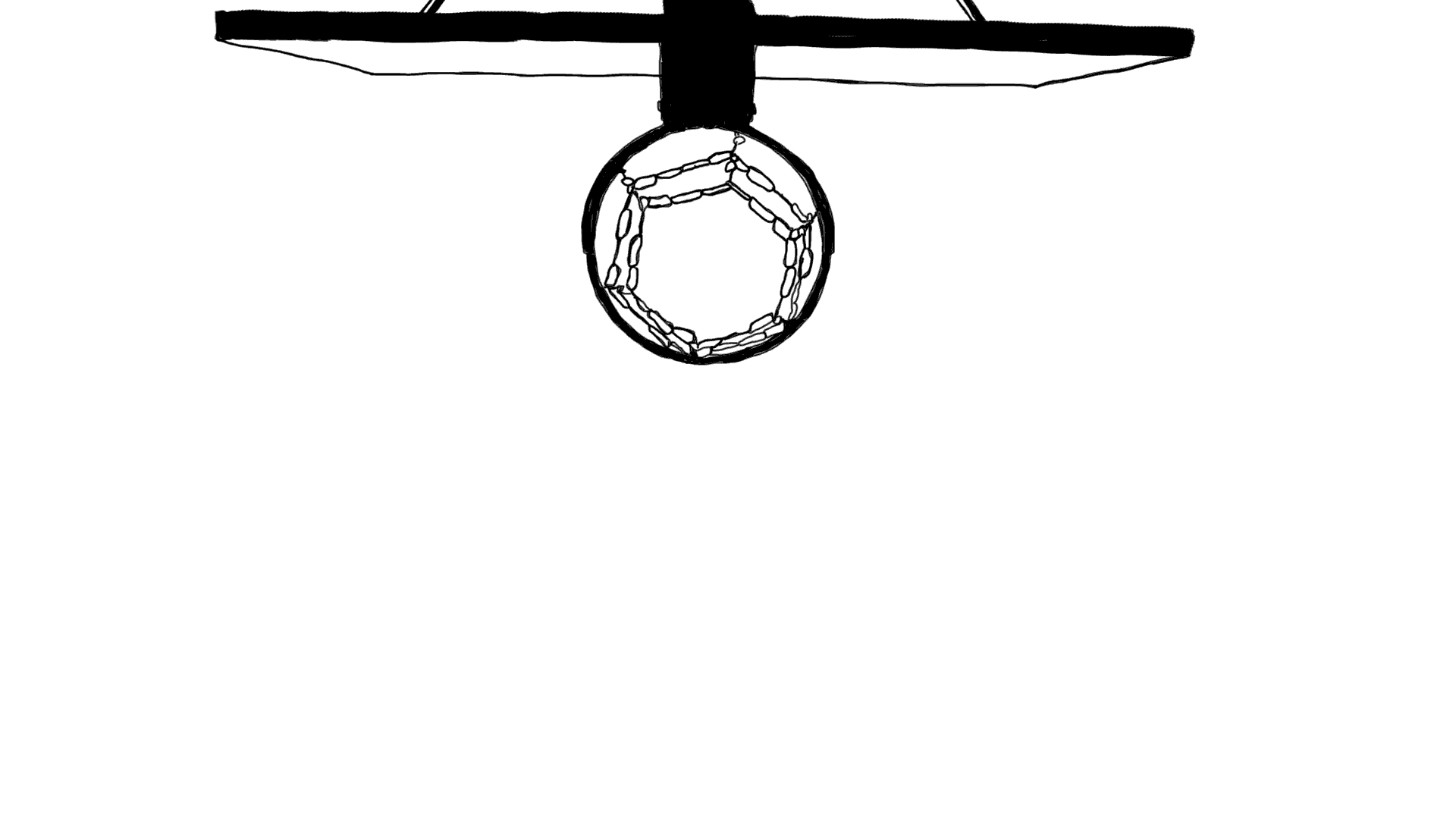 Scoring Frame-by-Frame animation basketball black and white framebyframe photoshop